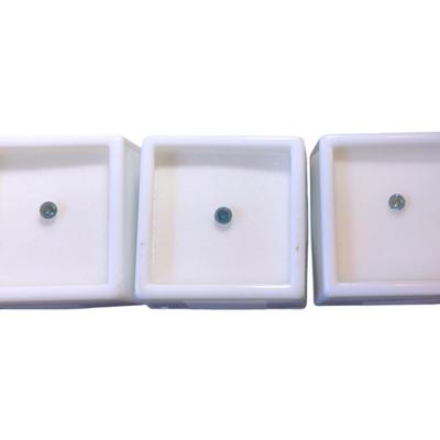 Blue Diamonds (3) .20 CT - .25 CT (see Box For Info)