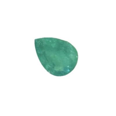 1.72 CT Pear Shaped Colombian Emerald Beryl Gemstone 