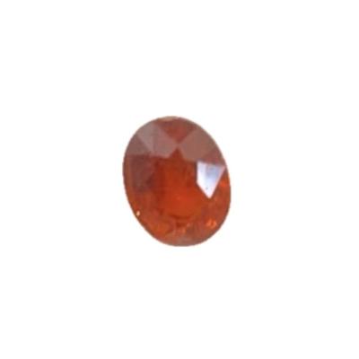 2.14 CT Oval Cut Faceted Nigerian Spressartite Garnet Gemstone