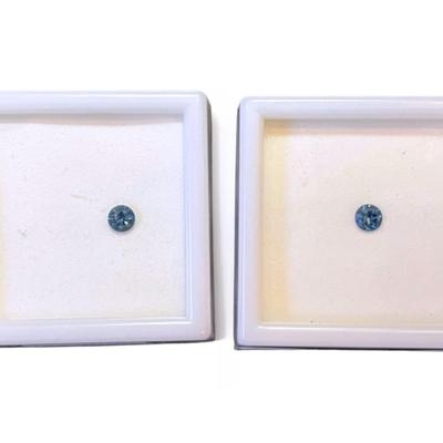 Montana Blue Sapphire .25CT Each Stone
