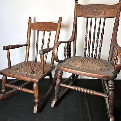 Children's Rocking Chairs (2)