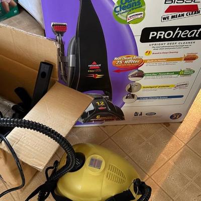 Boswell Prophesy Steam Cleaner And A Steam Buggy