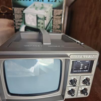 Portable B&W Television