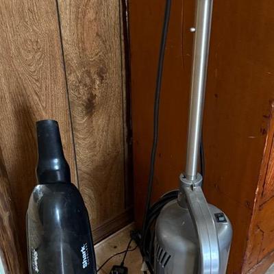 Fantom Cyclonic Vacuum And A Cordless Shark Vacuum 