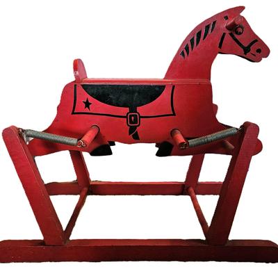 Vintage Spring-Action Rocking Horse