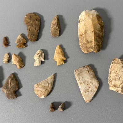 Arrowhead Artifacts And Possible Civil War Bullet Tips
