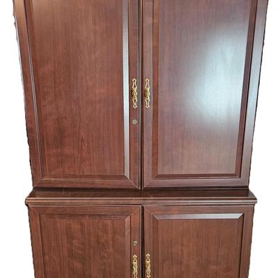 Desk Armoire - lots of storage!
