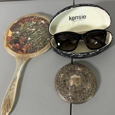 Vintage Mirrors And A Pair Of Kensie Sunglasses