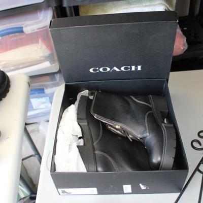 Sale Photo Thumbnail #169: Women's Coach boots size 11 never worn.