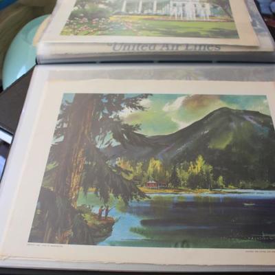Sale Photo Thumbnail #106: Airline calendar art