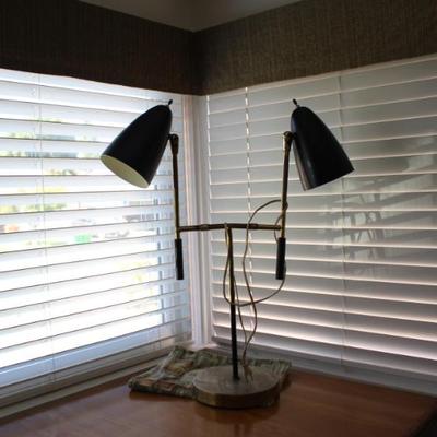 Sale Photo Thumbnail #5: 50's desk lamp
