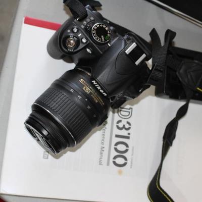 Sale Photo Thumbnail #188: Nikon DSLR 3100 digital camera
