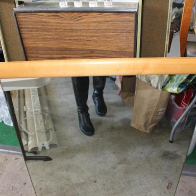 Vintage blond mirror