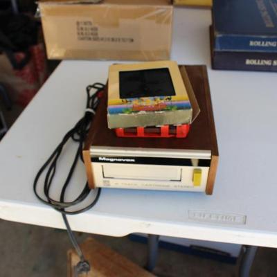 Sale Photo Thumbnail #135: Working 8-track tape player