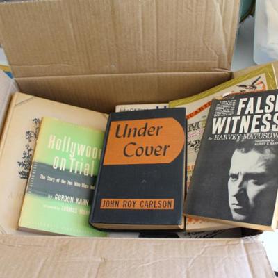 Sale Photo Thumbnail #102: Vintage left leaning books