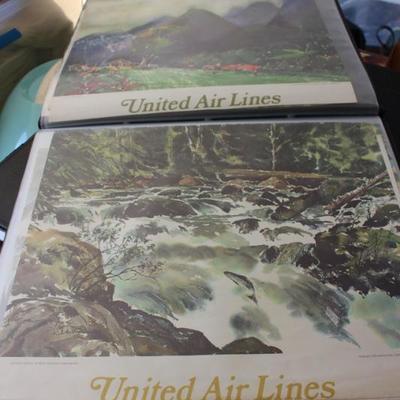 Sale Photo Thumbnail #105: Airline calendar art