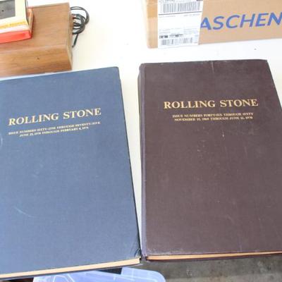 Sale Photo Thumbnail #134: Rolling Stone magazines bound editions 1969-70