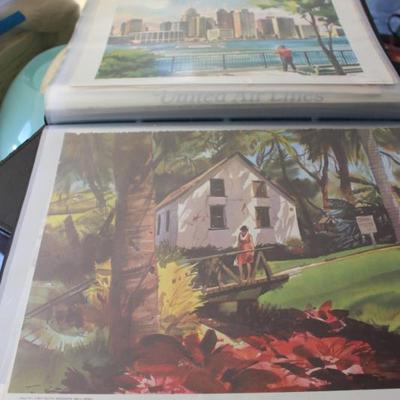 Sale Photo Thumbnail #107: Airline calendar art