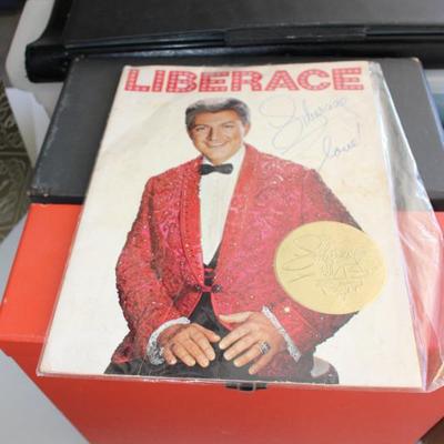 Sale Photo Thumbnail #94: Liberace signed program