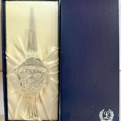 Lenox Crystal Tree Top Ornament 