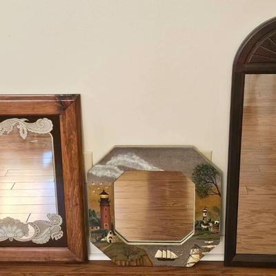 Decorative Wall Mirrors (3)