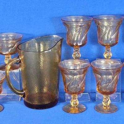 MCM Amber Glassware (17)
