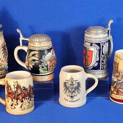Beer Steins (8)