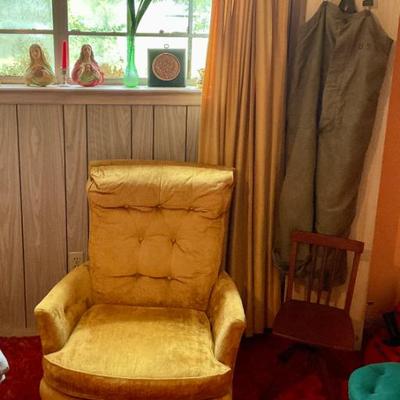 Gold chair