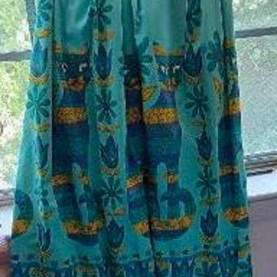Vintage cat skirt