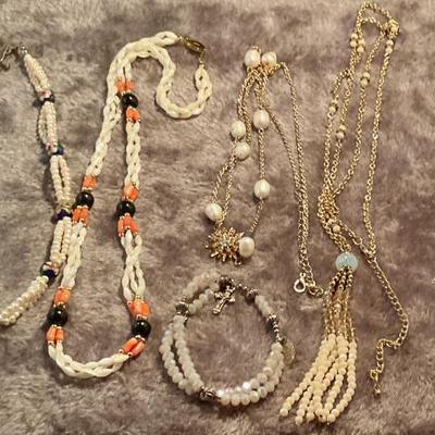 Long necklaces 
