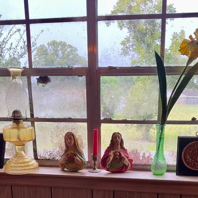 Immaculate heart of Marry And Sacred Heart of Jesus wall plaques