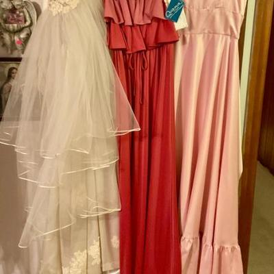 Dresses, wedding viel