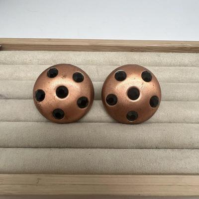 Ellen Designs Copper Earrings