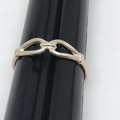 Sterling Silver Ring Size 9 Simple Design