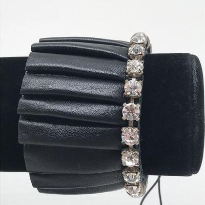 DaLita Black Leather Bracelet