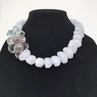 Lydell NYC Huge Chunky Bead Statement Necklace