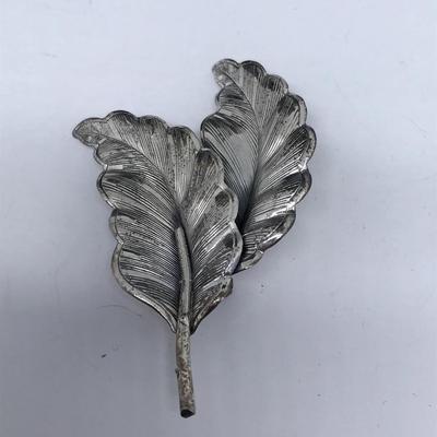 Danecraft Sterling Silver Leaf Brooch