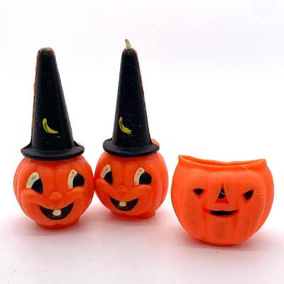 Sale Photo Thumbnail #103: Vtg. Gurley Halloween candles