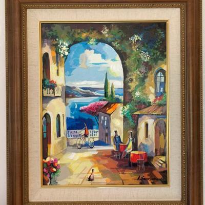 Sale Photo Thumbnail #90: Several numbered Serigraphs on canvas in this sale