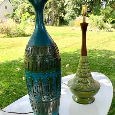 Sale Photo Thumbnail #21: Mid Century lamps