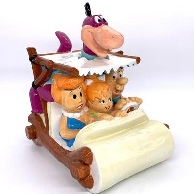 Sale Photo Thumbnail #70: 1999 Vtg. Flintstone Family Car cookie jar