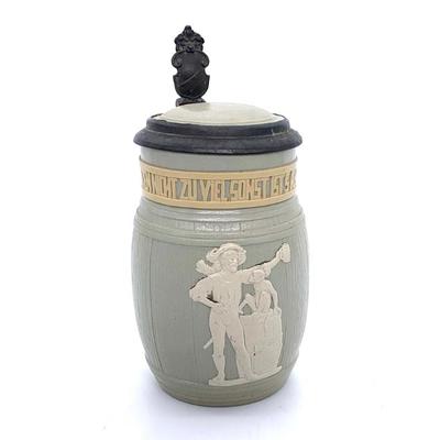 Sale Photo Thumbnail #37: Mettlach 5.5 “ stein