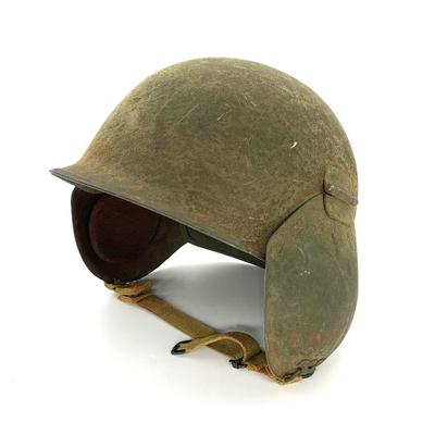 Sale Photo Thumbnail #97: WWII U.S.A.A.F. M3 bomber crew flak helmet