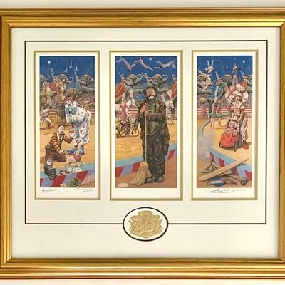 Sale Photo Thumbnail #186: Several circus prints by Barry Leighton-Jones