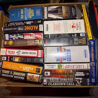 (Box) Cassette Audiobooks – Large Mixed Lot