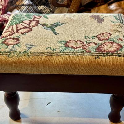 Hummingbird Foot Stool