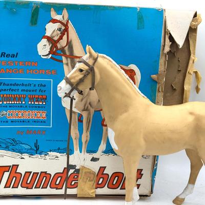 Marx Toys "Thunderbolt" horse