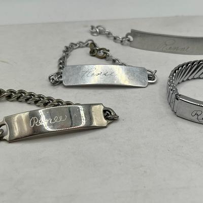 (4) Renee Namesake Bracelets