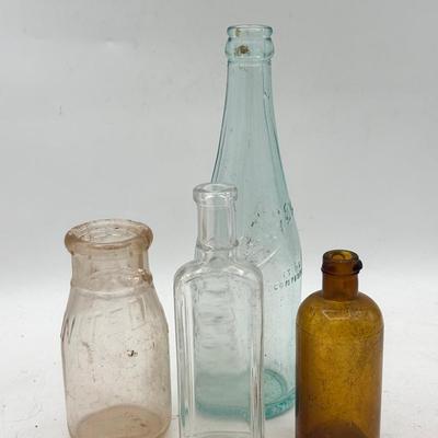 (4) Vintage Bottles 