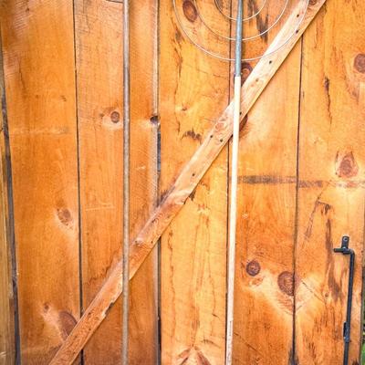 (2) Antique Wooden Hay Rakes